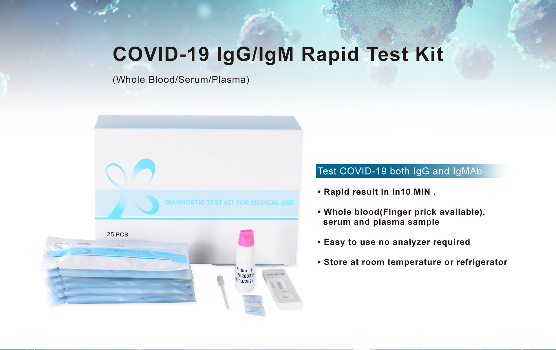 China Recare is the best rapid test factory, supports OEM custom, with the lowest price and the best quality, and sells well in 160 countries.