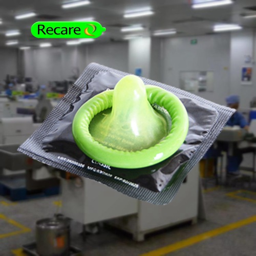 glowing condom