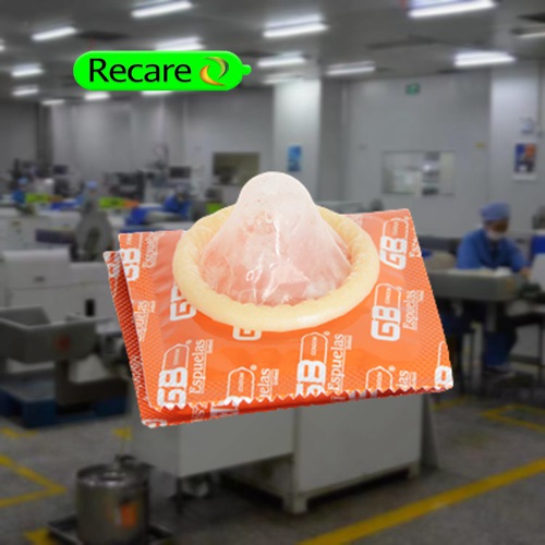 extra large dotted condom