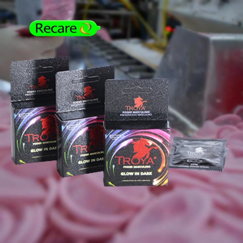 purple glow in the dark condoms
