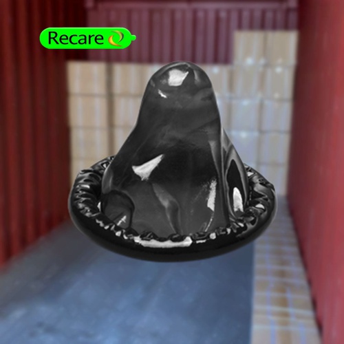 black condom