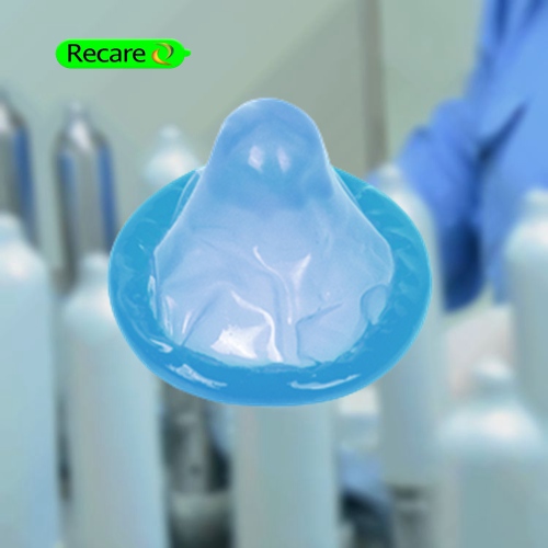 blue condom