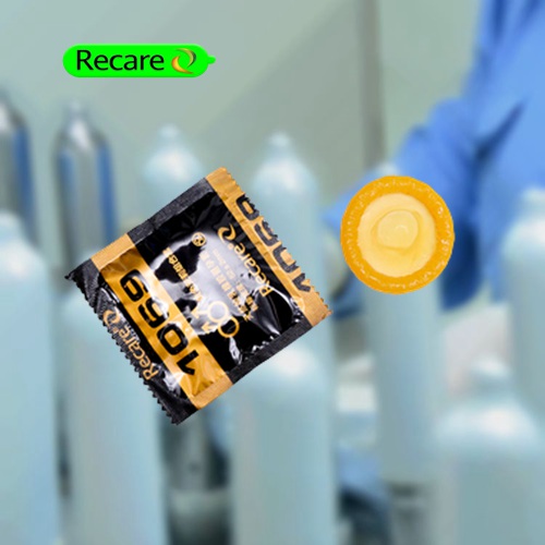 gold colored condoms