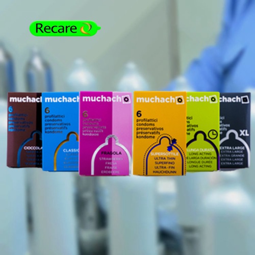 multicolored condoms