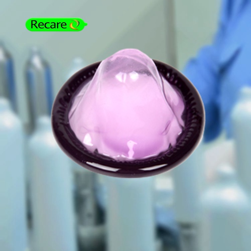 purple condoms