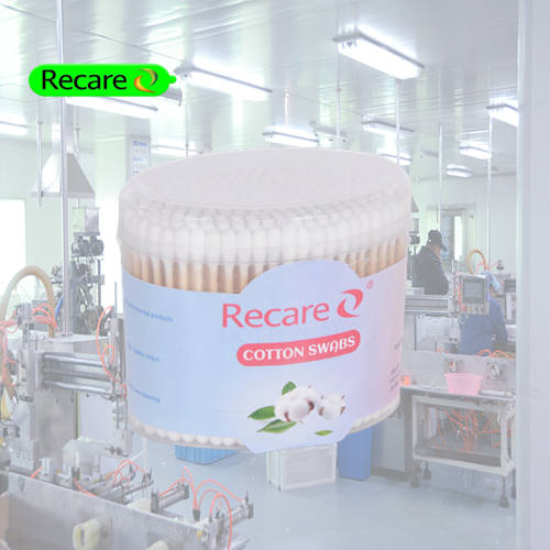 eco cotton buds stick wooden organic biodegradable wood