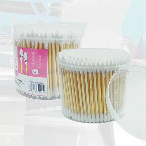 pointed cotton buds biodegradable ear cleaning safety makeup