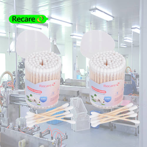 medical cotton swab buds wholesale cleaning ears pure nose