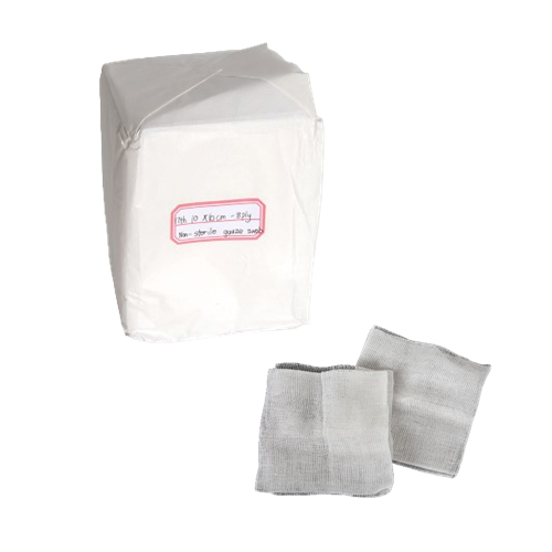 gauze swab 10cmx10cm clini absorbent cotton in good price
