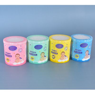  High quality 100 pcs cotton swabs plastic stick 