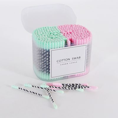 paper stick cotton swabs 100% pure cotton