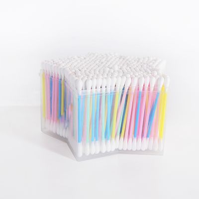 Plastic stick cotton buds 
