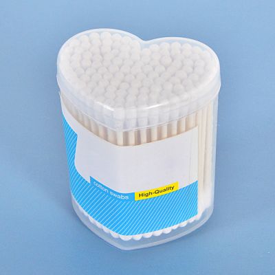 100% pure cotton swabs