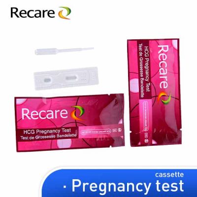one step pregnancy hcg card(cassette) test kit in vitro rapid diagnostics urine or blood manufacturer