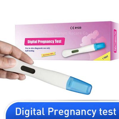 Electronic pregnancy test digital hcg ivd kit manufacturers