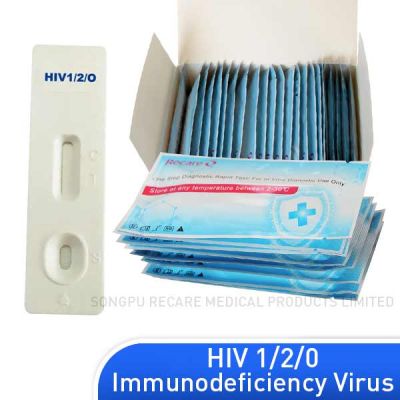 HIV 1/2/0  Immunodeficiency Virus  The HIV rapid test one step ivd kit manufacturers