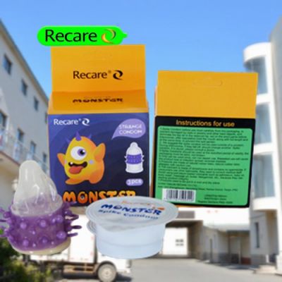 dotted spike condom for feeling biggest condom manufacturer
