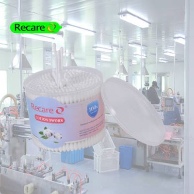 purity cotton buds small thin swabs plastic stem ear pick