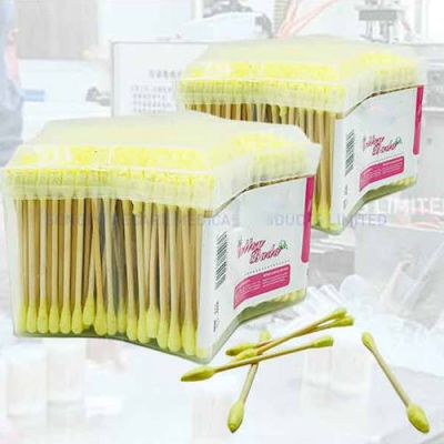 pointed tip cotton swabs ear cleaner purity cosmetic organic