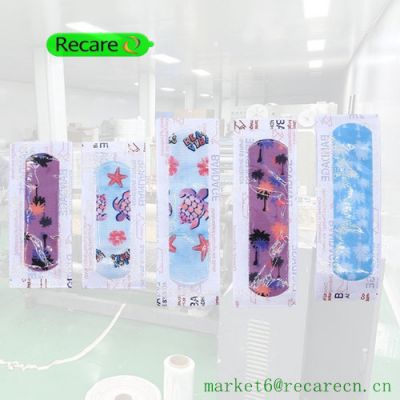 sterile band aid for wounds hypoallergenic small colored