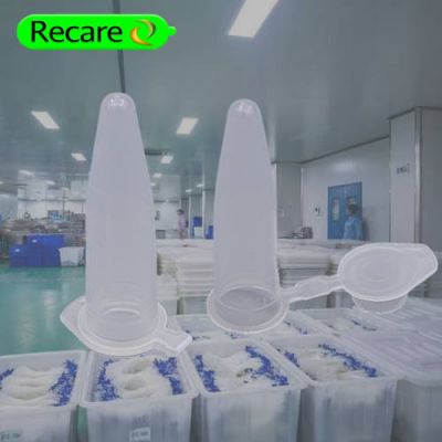 Microcentrifuge Tube with Transparent Body 1.5ml on Sale