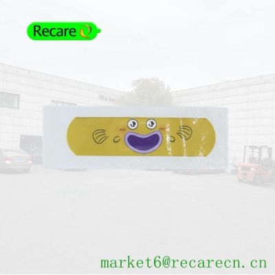 bulk bandaids for wounds or sensitive skin with skin color