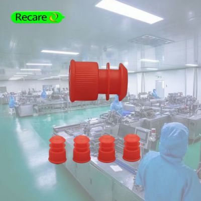 test tube plug red color 13mm LDPE material good price 