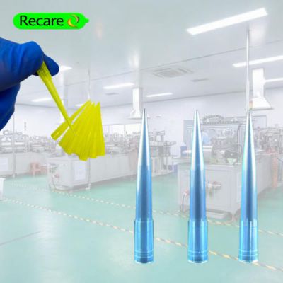 yellow tips for micropipette 1000ul 200ul Disposable on sale
