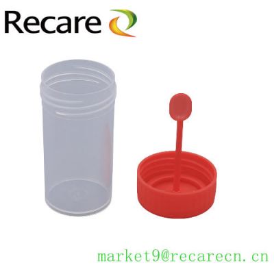 stool specimen container Polypropylene sterile on sale