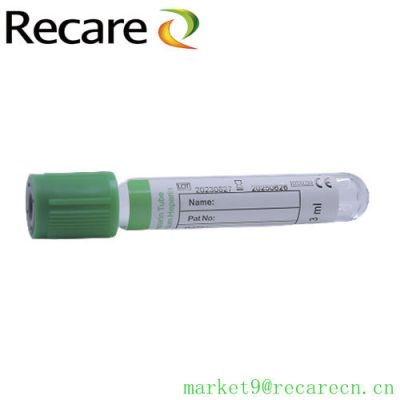 heparin blood collection tubes disposable PET good quality