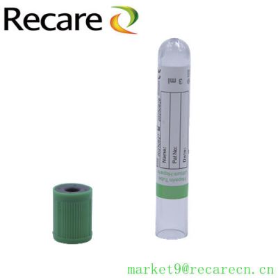 heparin blood tube disposable PET tempered glass on sale