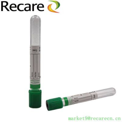 lithium heparin tube tests PET blood collection tubes sale