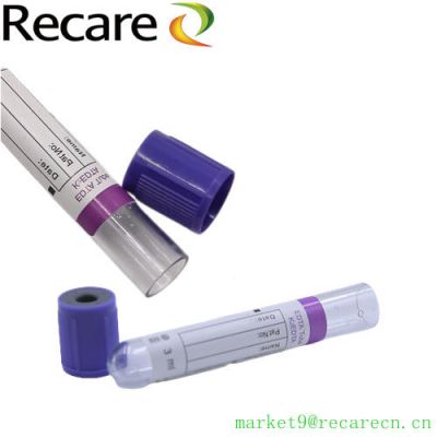 edta containers blood collection tube PET Disposable k2 k3