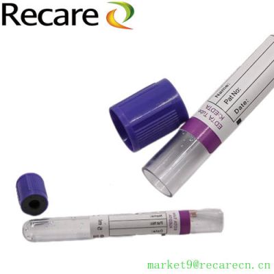 edta lavender tube blood collection tube PET k2 k3 on sale