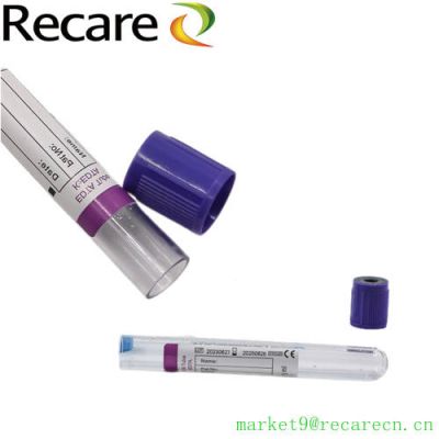 k2 edta tubes blood collection tube PET Disposable k2 k3