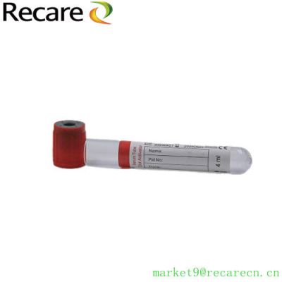 clot tube blood Collection Tube PET glass Clot Activator