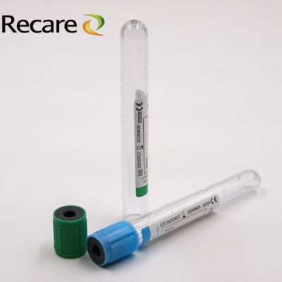 anticoagulant tubes CE ISO Approval PET glass Disposable