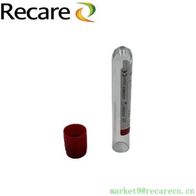 plain blood tube PET glass blood Collection Tube on sale