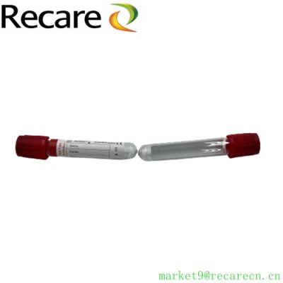 plain vial for blood collection PET glass good quality sale