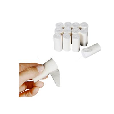 gauze roller bandage white cotton stretch wrap for mediplast
